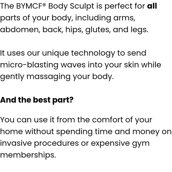 BYMCF Body Sculpt NEW - Picture 3 of 3